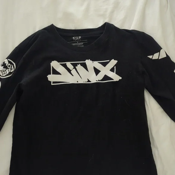 Riot Games Jinx "Bye Bye" Long sleeve Tee - Picture 1 of 4